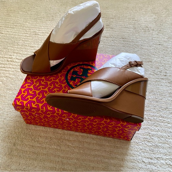 NWT Tory Burch Gabrielle wedge sandal - Picture 11 of 11